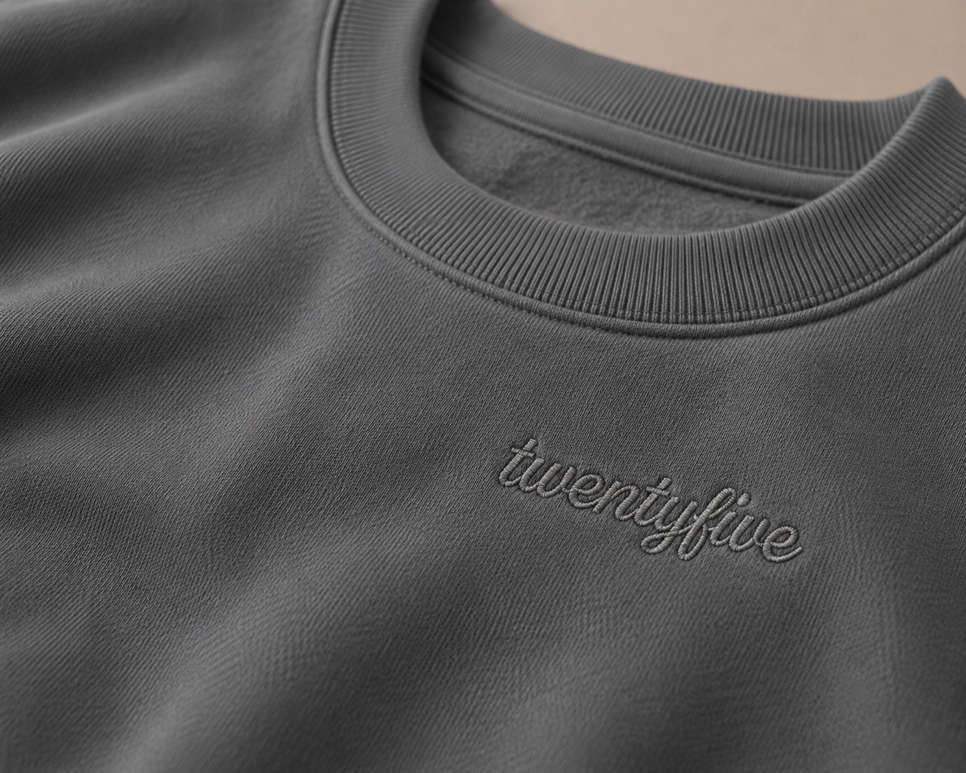 Twentyfive Script. Charcoal.